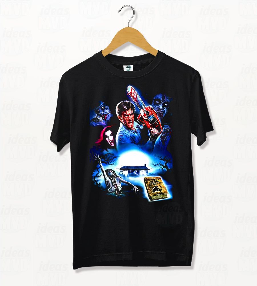 Remera Evil Dead 01 (Negra)