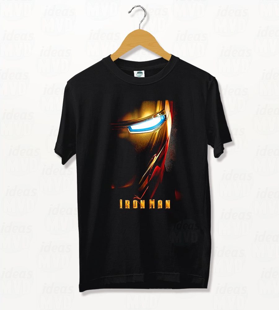 Remera Iron Man 01 (Negra)