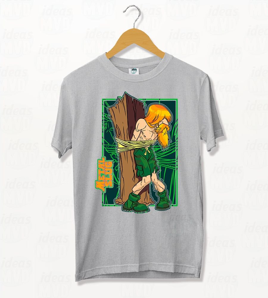 Remera Metal Slug Prisoner (Colores)