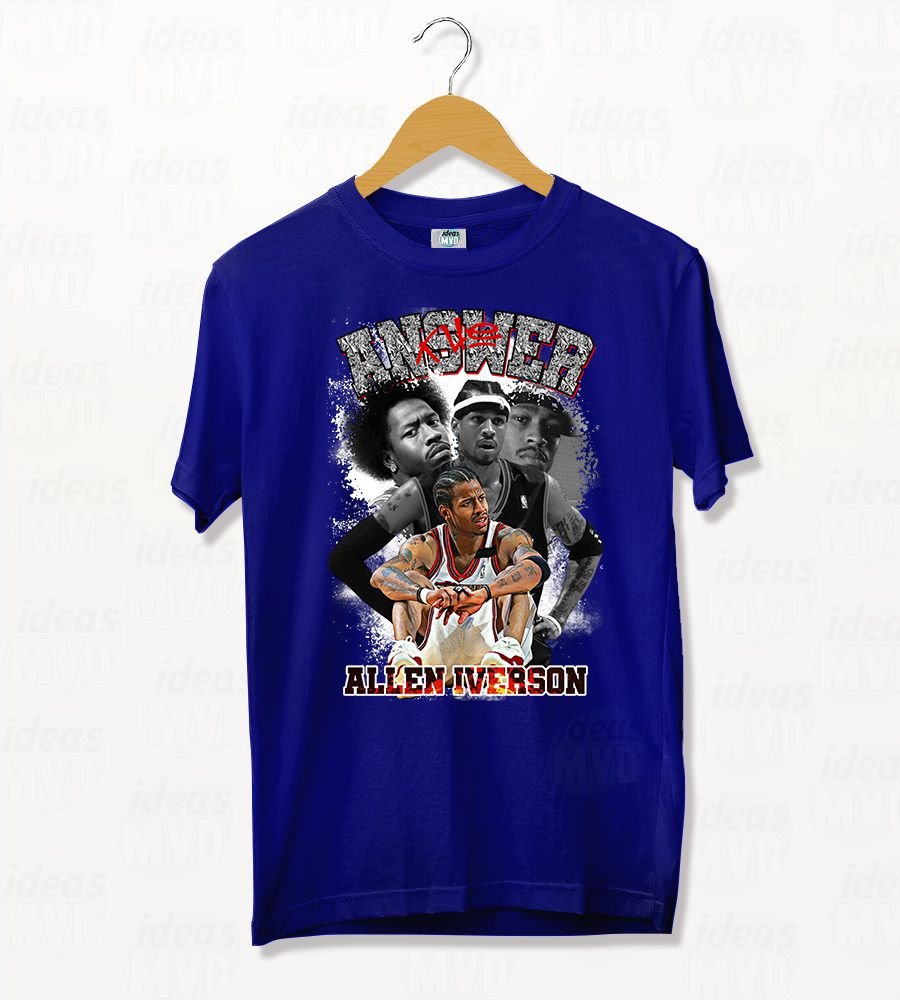 Remera NBA Allen Iverson (Colores)