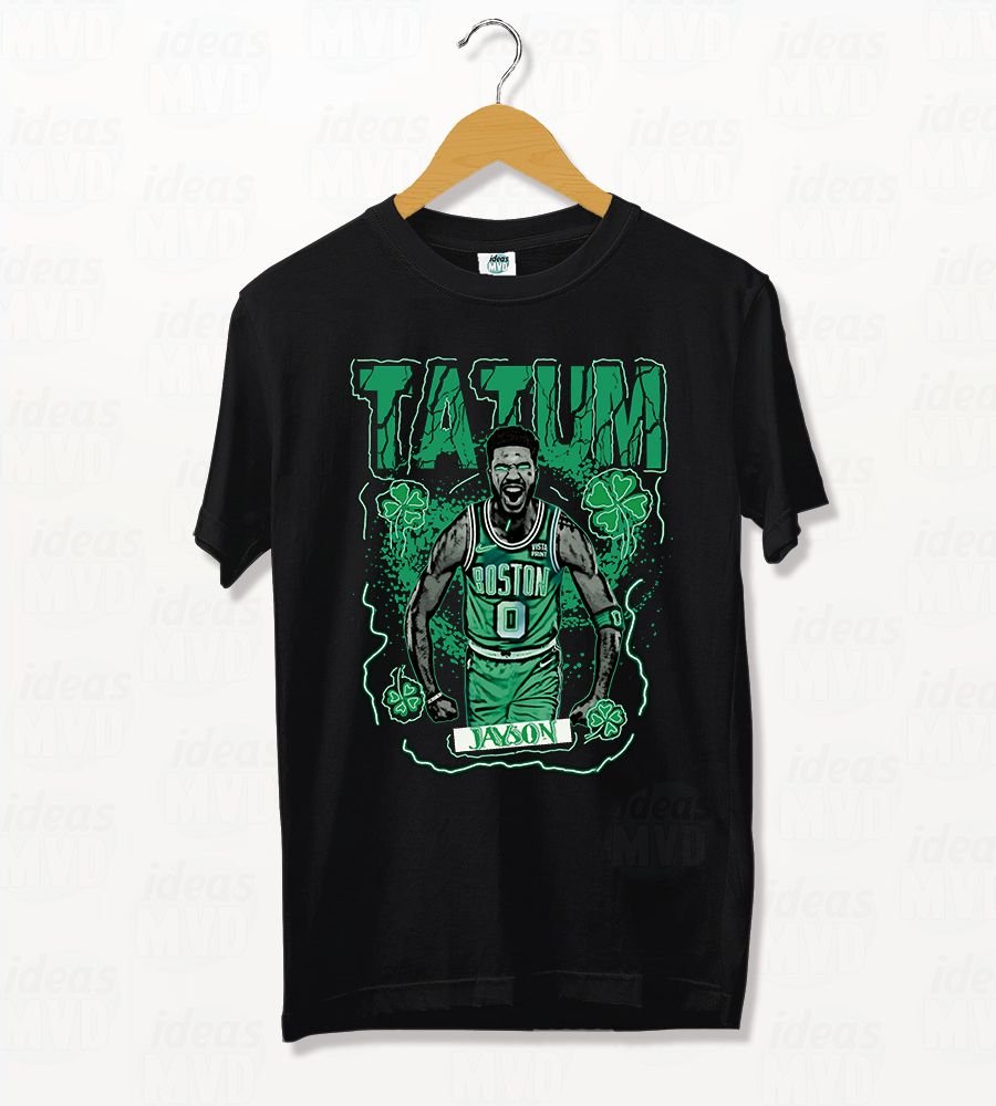 Remera Jayson Tatum (Negra)