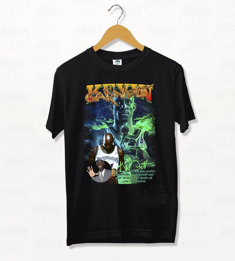 Remera Kevin Garnett (Negra)