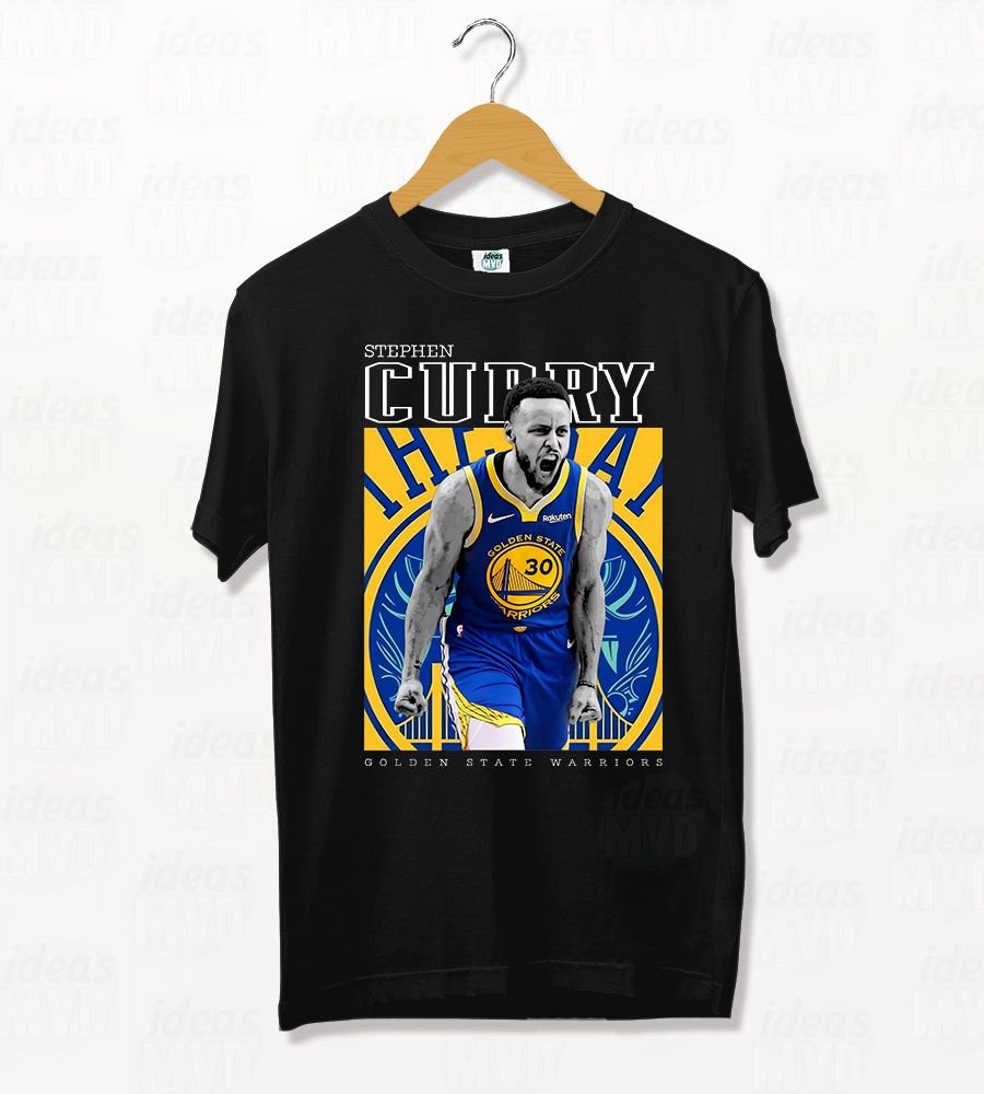 Remera Stephen Curry 05 (Negra)