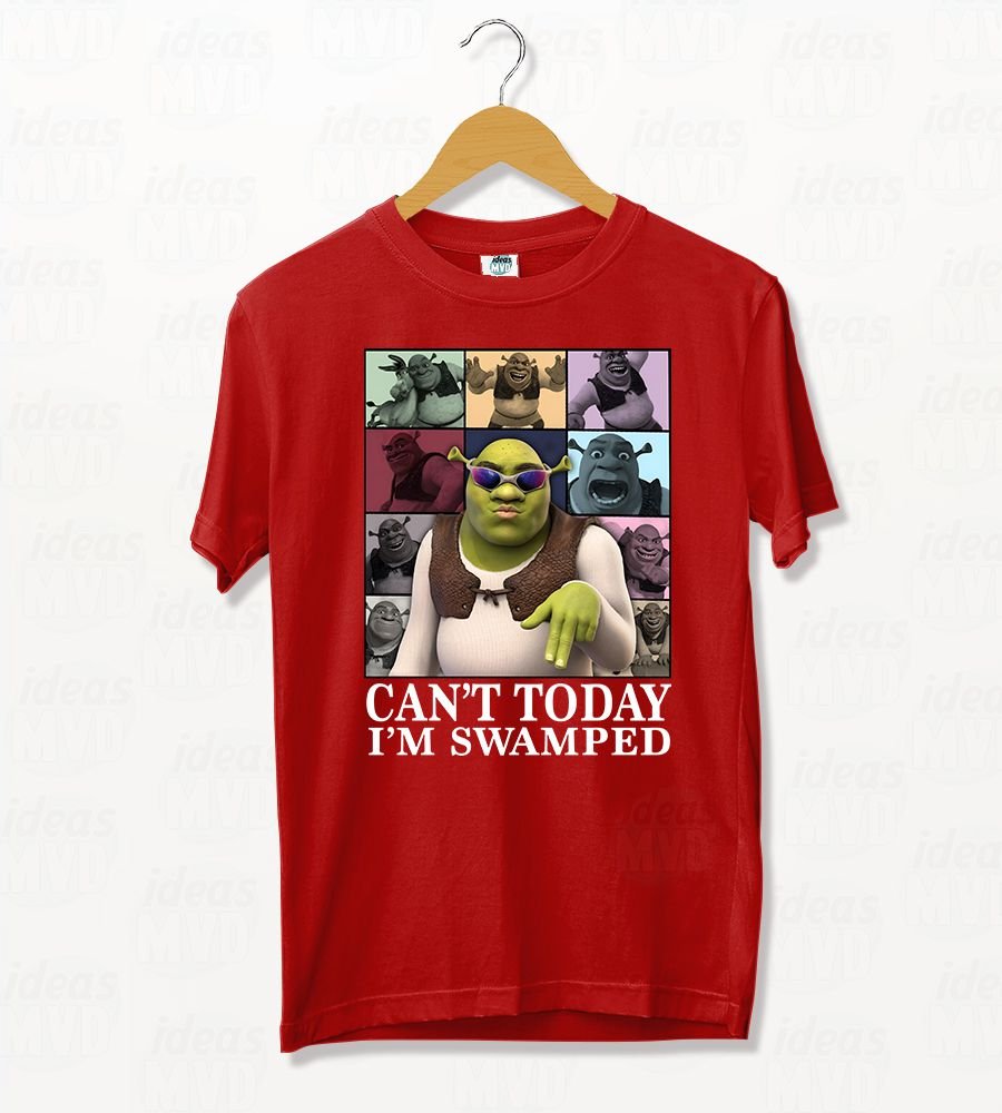 Remera Shrek I'm Swamped (Colores) - Imagen 4