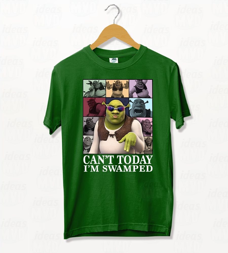Remera Shrek I'm Swamped (Colores)