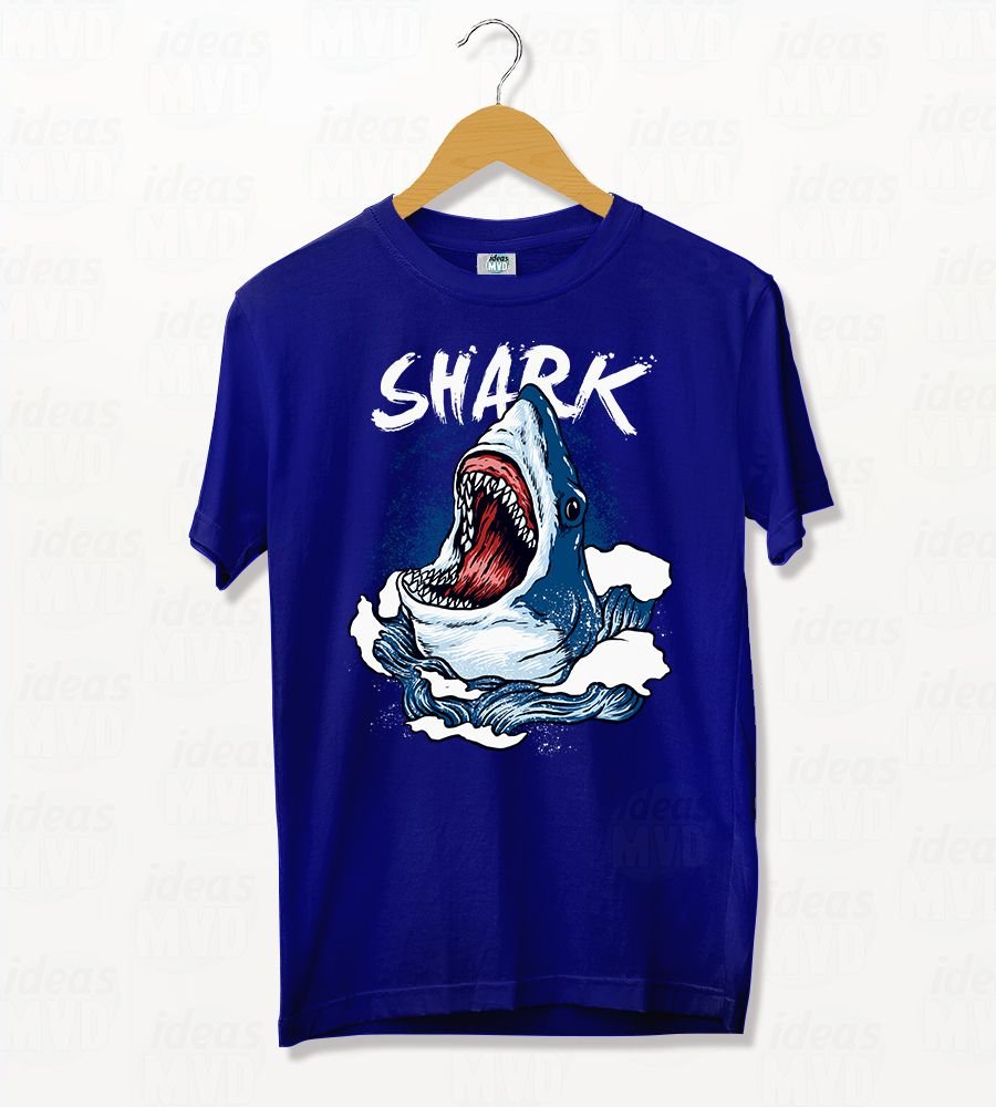 Remera Shark (Colores)