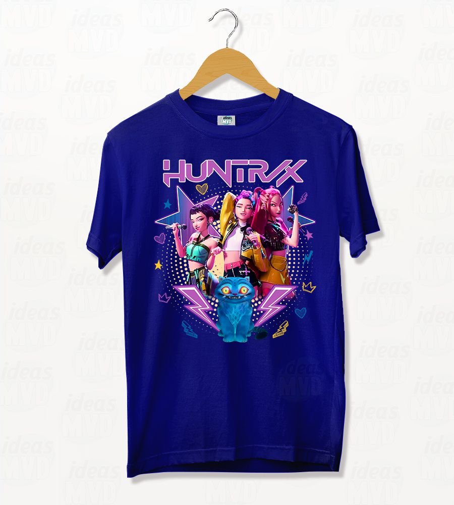 Remera Las Guerreras Kpop/Kpop Demon Hunter 03 (Colores)