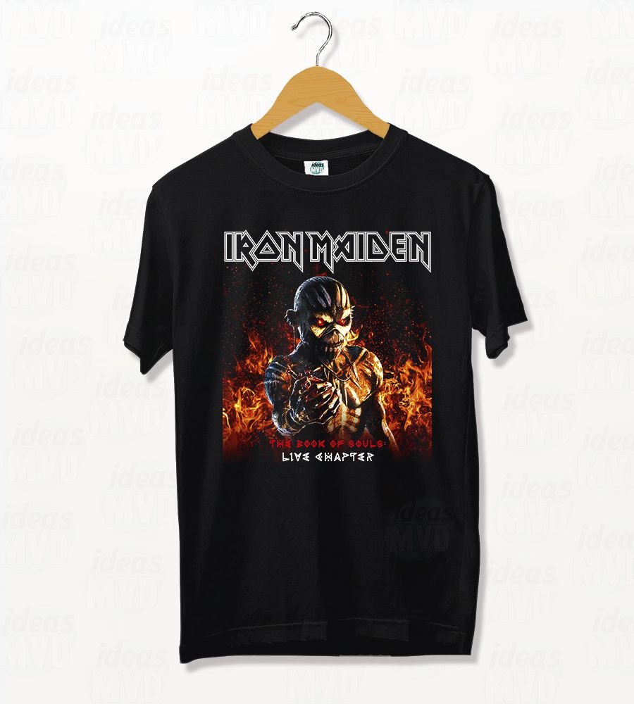 Remera Iron Maiden 04 (Negra)