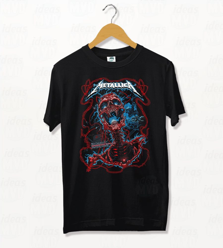 Remera Metallica 05 (Negra)
