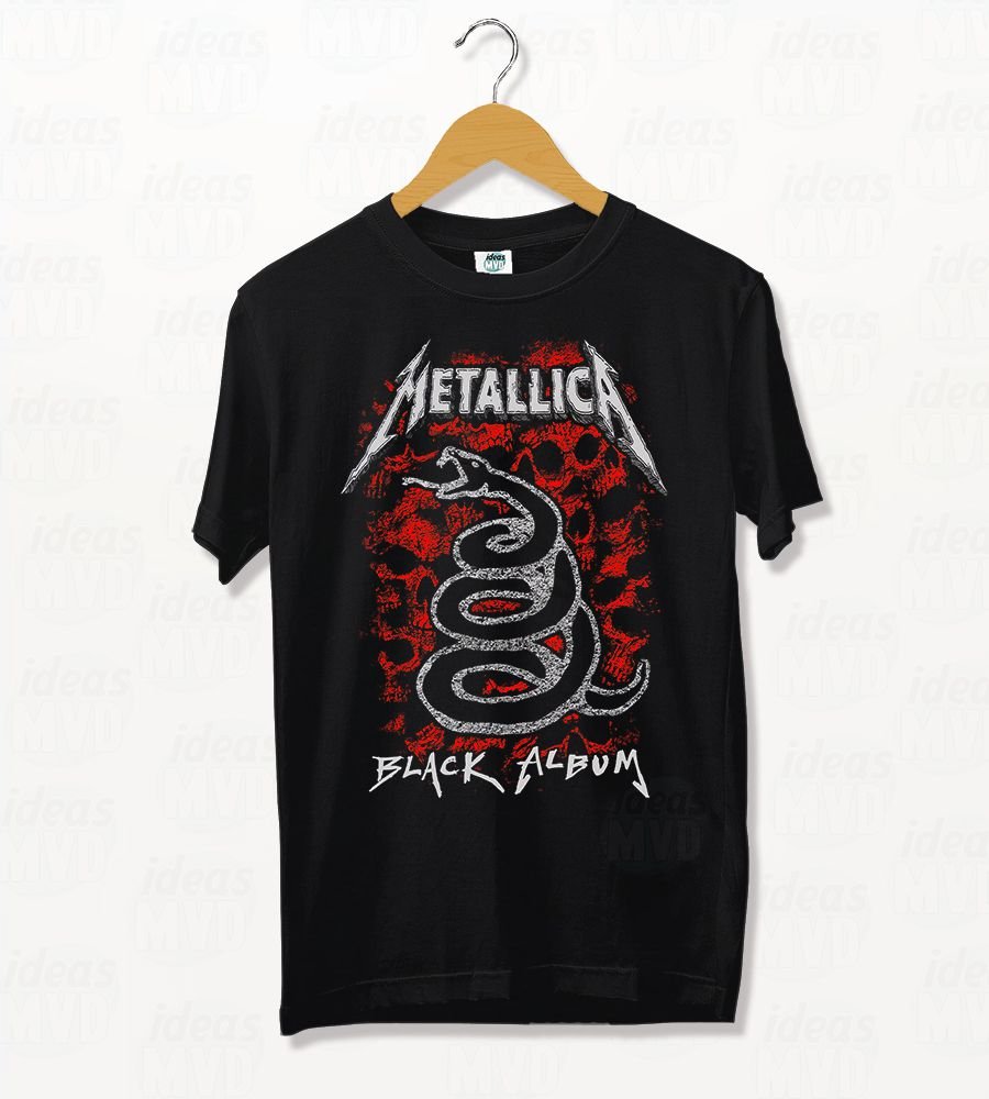 Remera Metallica 07 (Negra)