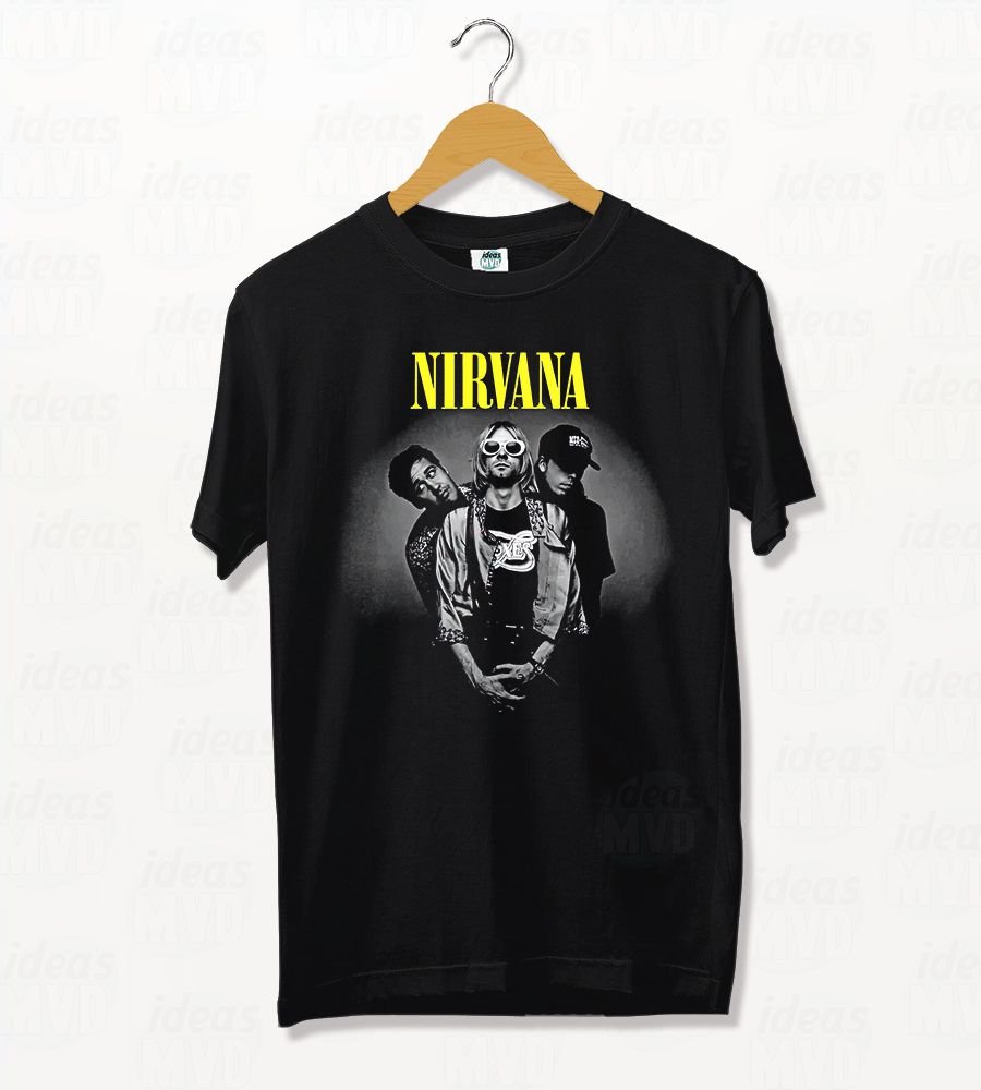 Remera Nirvana 02 (Negra)