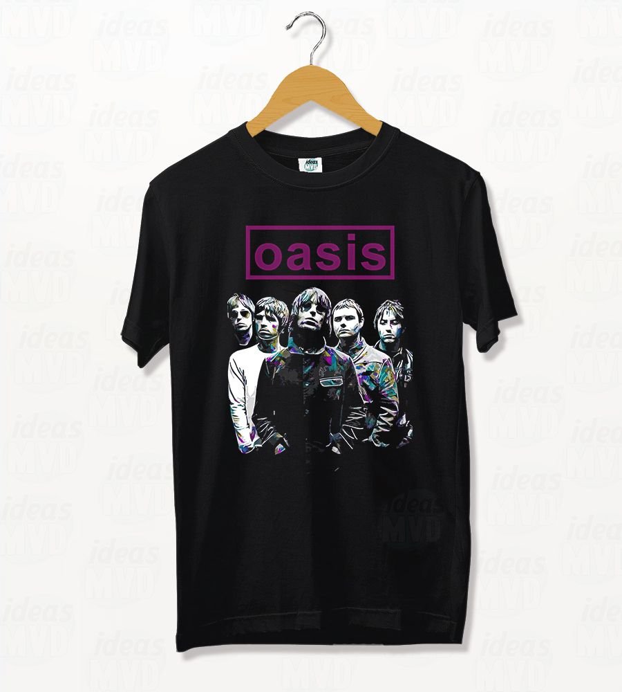 Remera Oasis (Negra)