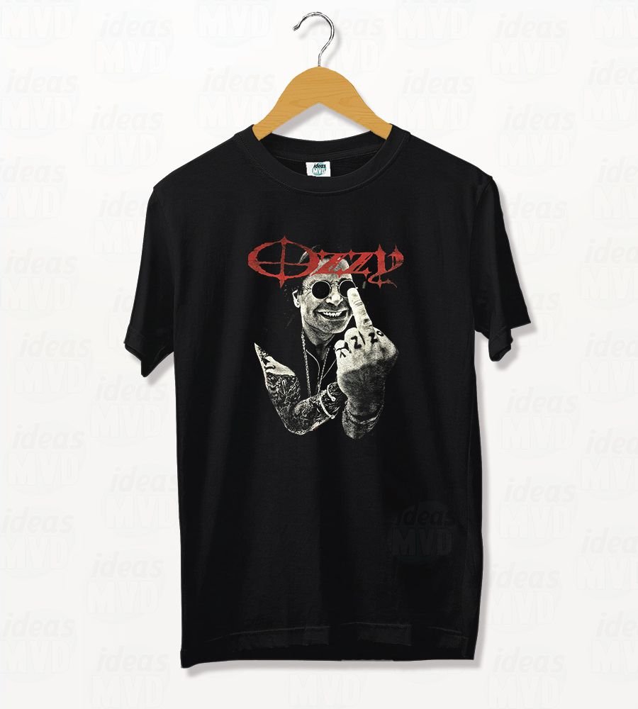 Remera Ozzy Osbourne 02 (Negra)