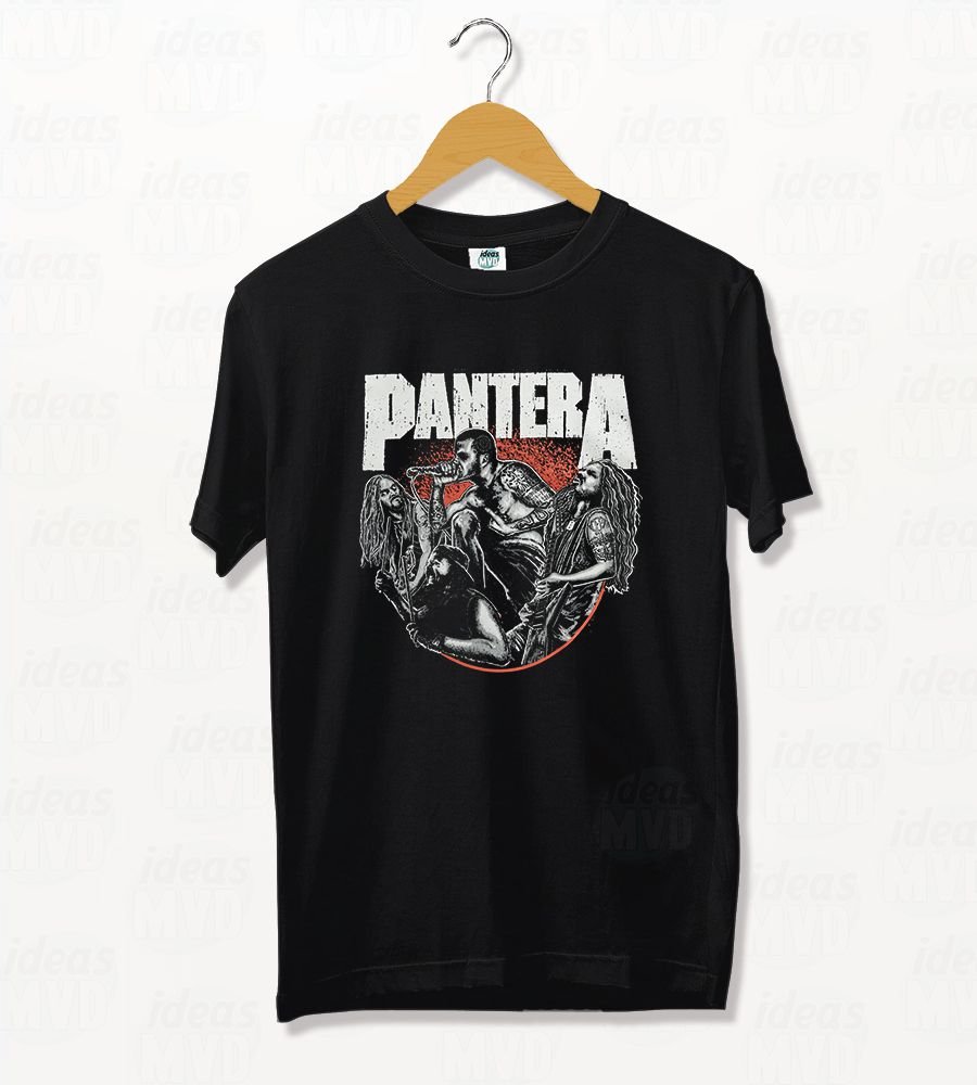 Remera Pantera 02 (Negra)
