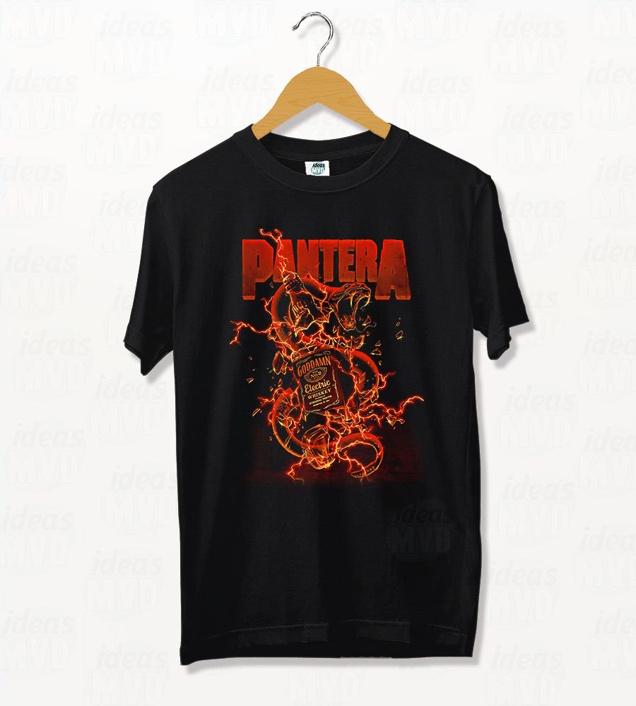 Remera Pantera 03 (Negra)