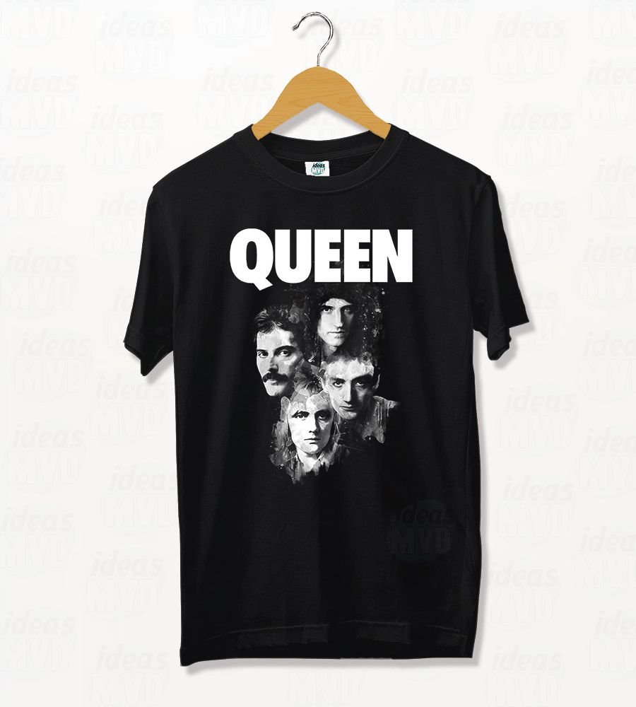 Remera Queen 04 (Negra)