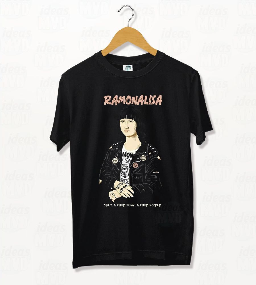 Remera Ramonalisa (Negra)