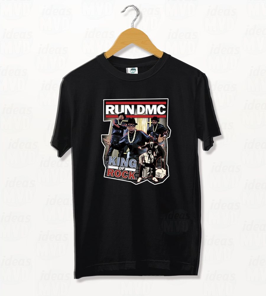 Remera Run DMC (Negra)