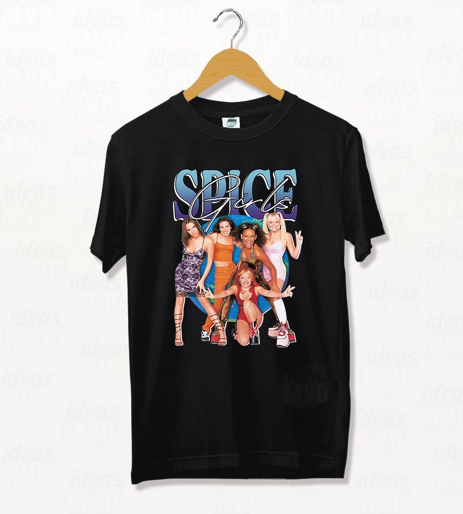 Remera Spice Girls (Negra)