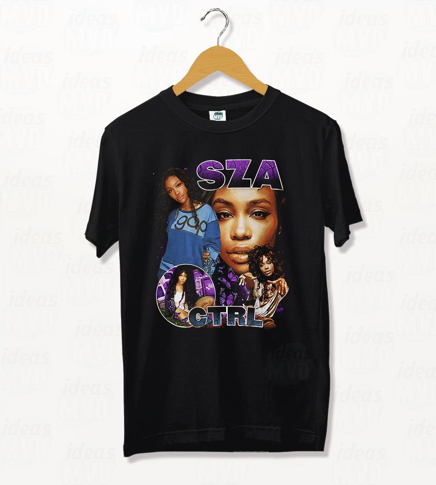 Remera Sza Ctrl (Negra)