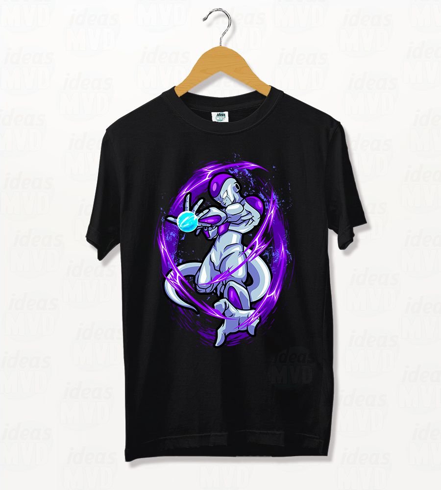 Remera Dragon Ball Z Freezer (Negra)
