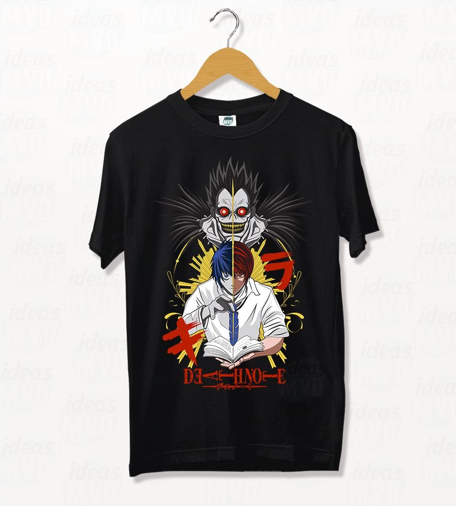 Remera Death Note 04 (Negra)