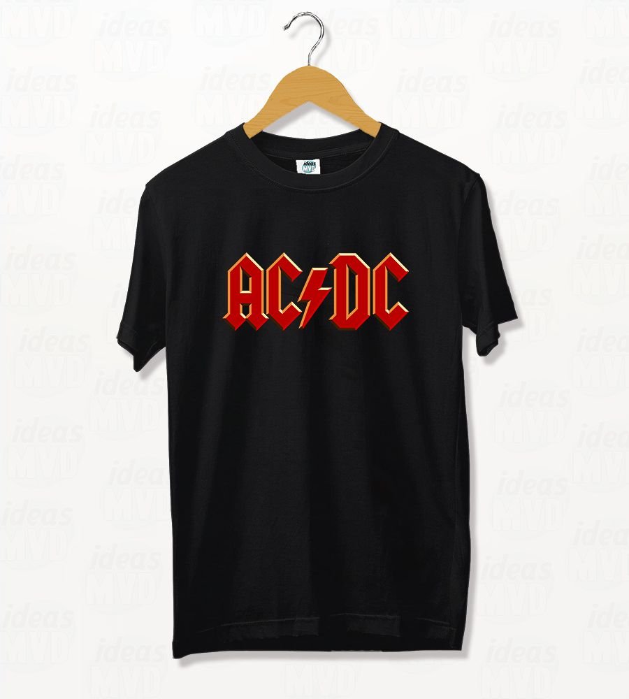Remera Ac Dc Raack (Negra)
