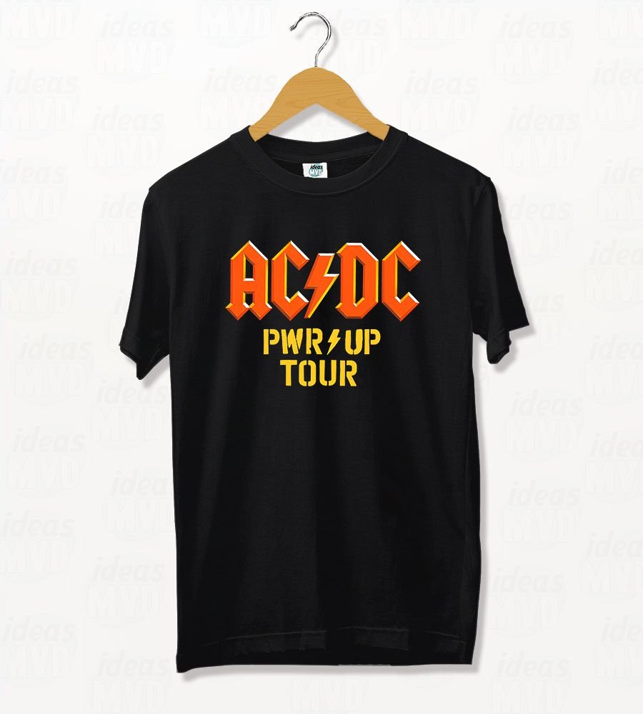 Remera AC DC Power Up Tour (Negra)