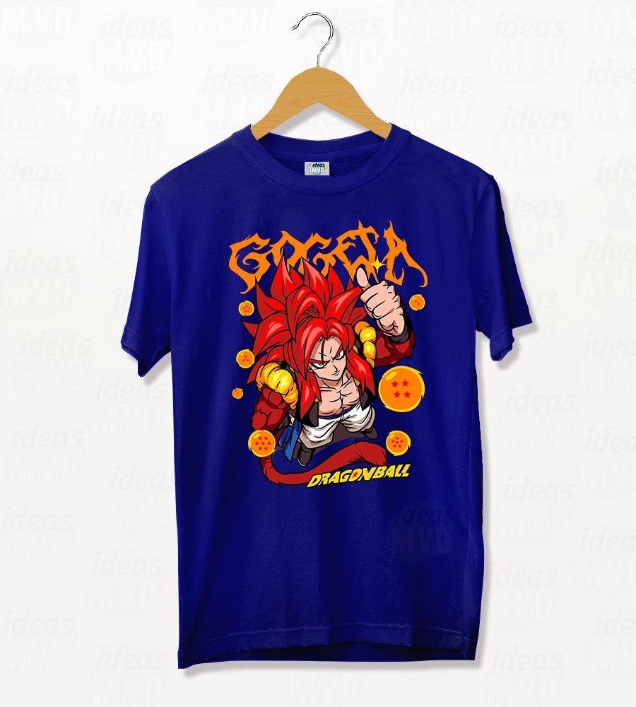 Remera Dragon Ball GT Gogeta 01 (Negra)
