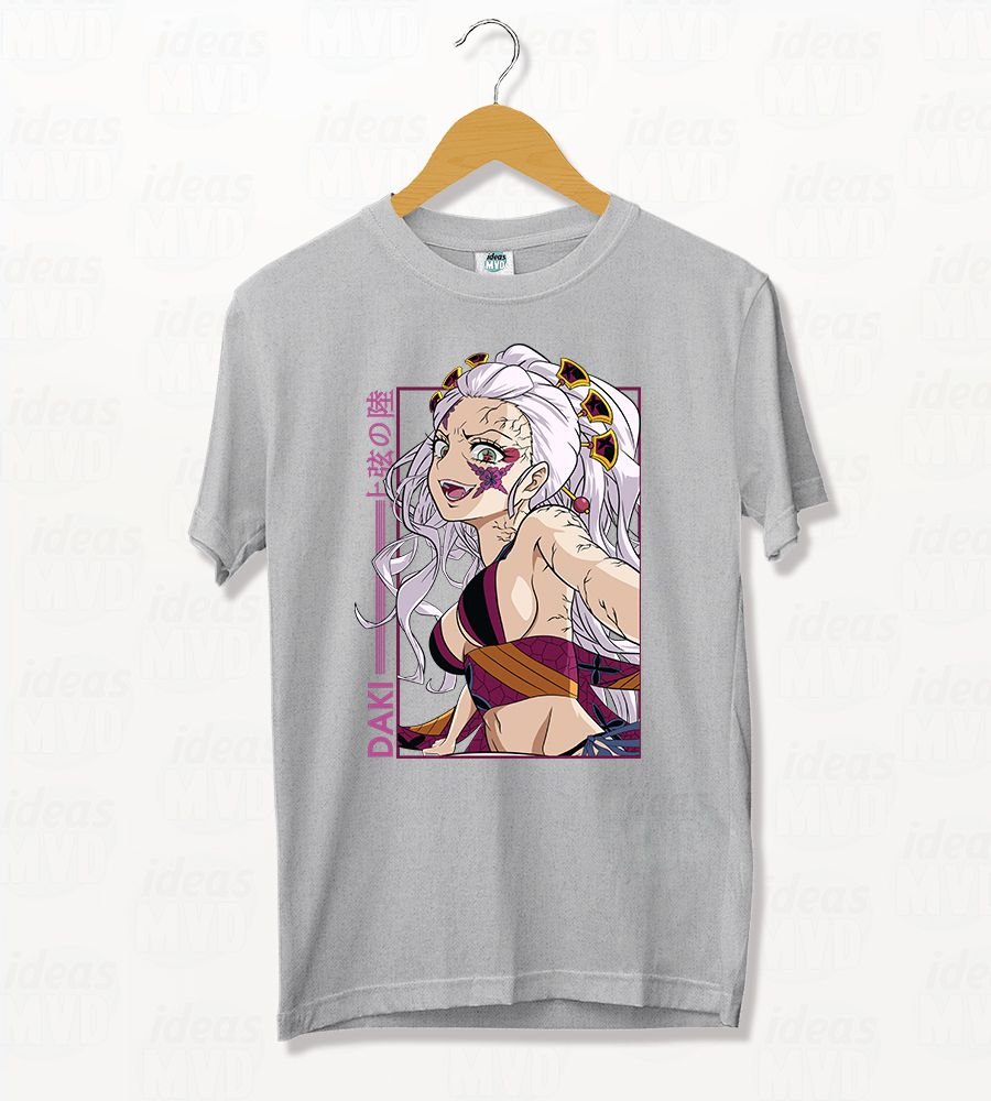 Remera Demon Slayer Daki 01 (Colores)