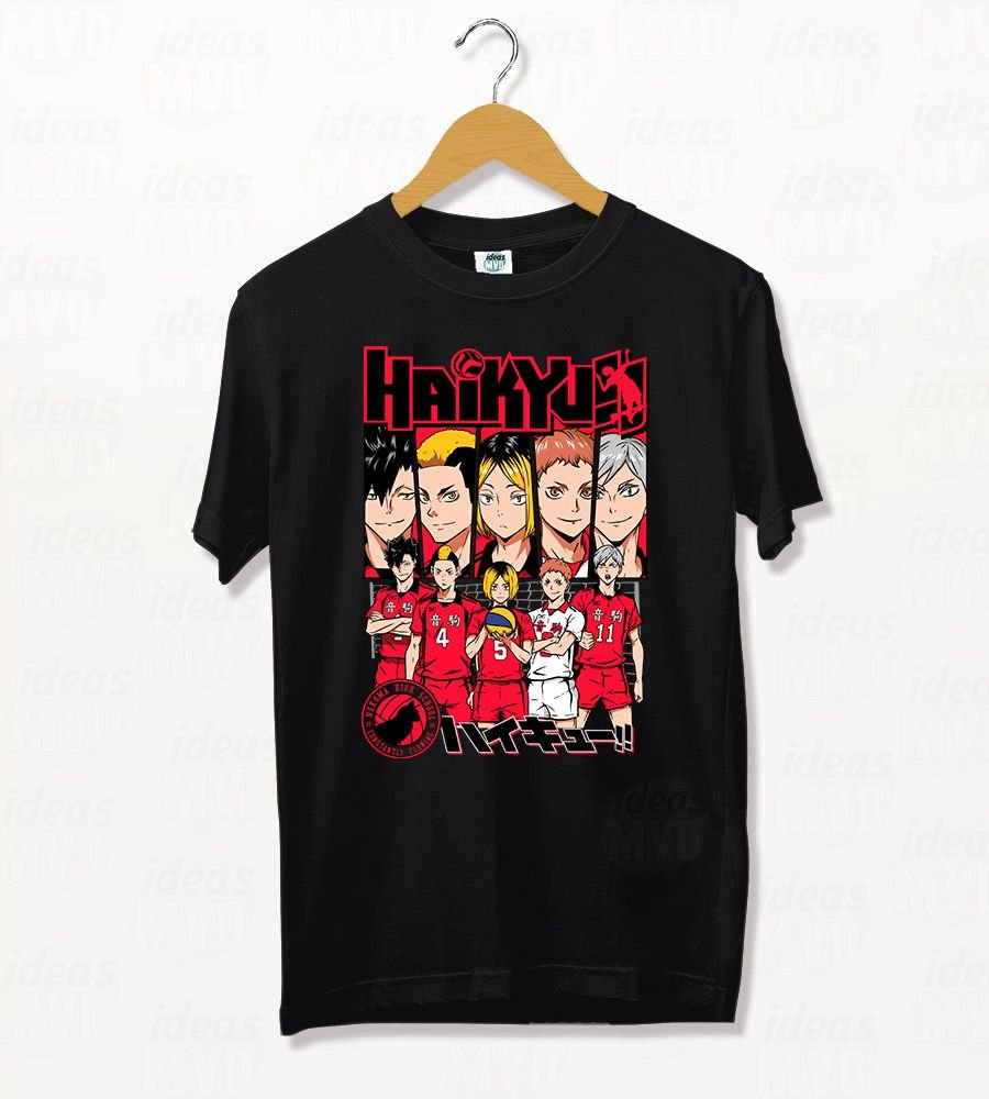 Remera Haikyuu Group 02 (Colores) - Imagen 3