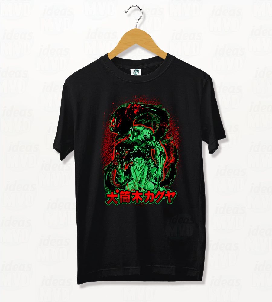Remera Hunter x Hunter Gon Freecss 06 (Negra)