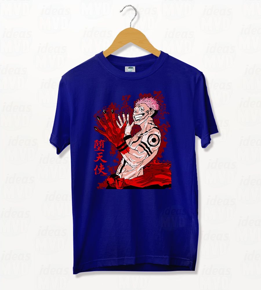 Remera Jujutsu Kaisen Sukuna 02 (Colores)