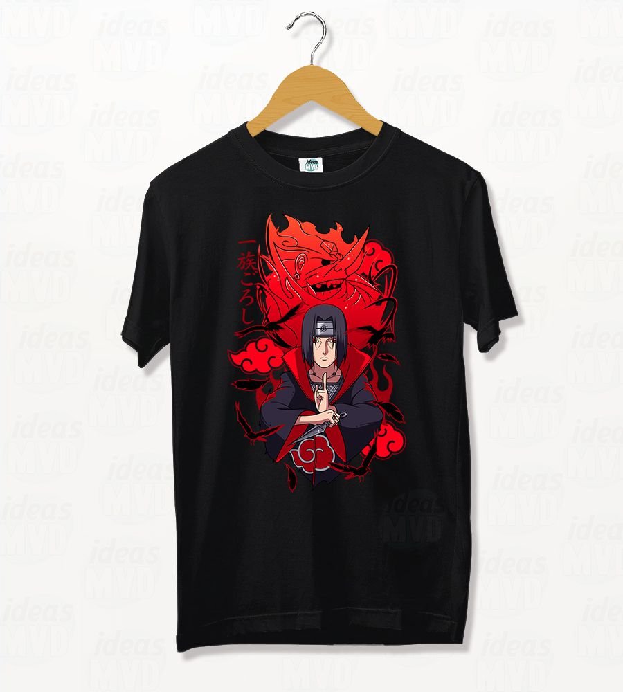Remera Naruto Itachi Uchia 08 (Colores) - Imagen 3