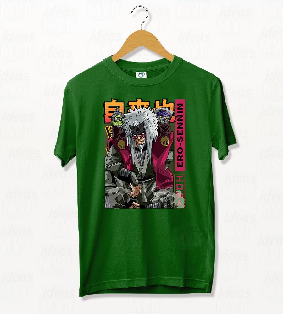 Remera Naruto Jiraiya (Colores)