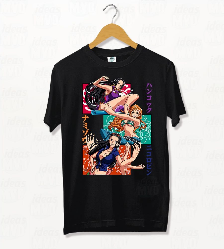 Remera One Piece 02 (Negra)