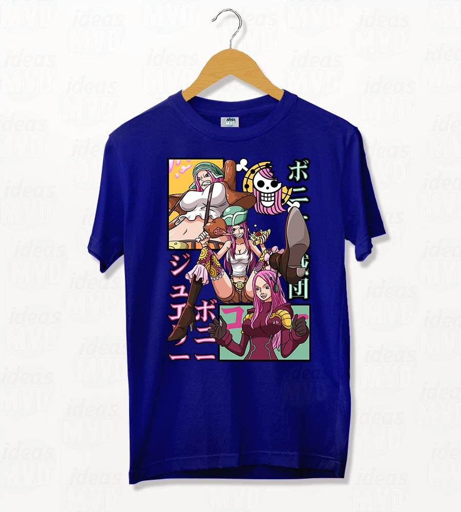 Remera One Piece Jewelry Bonney 03 (Colores)