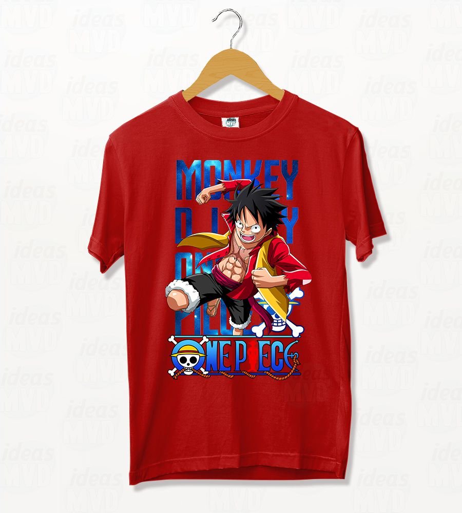 Remera One Piece Luffy 11 (Colores)