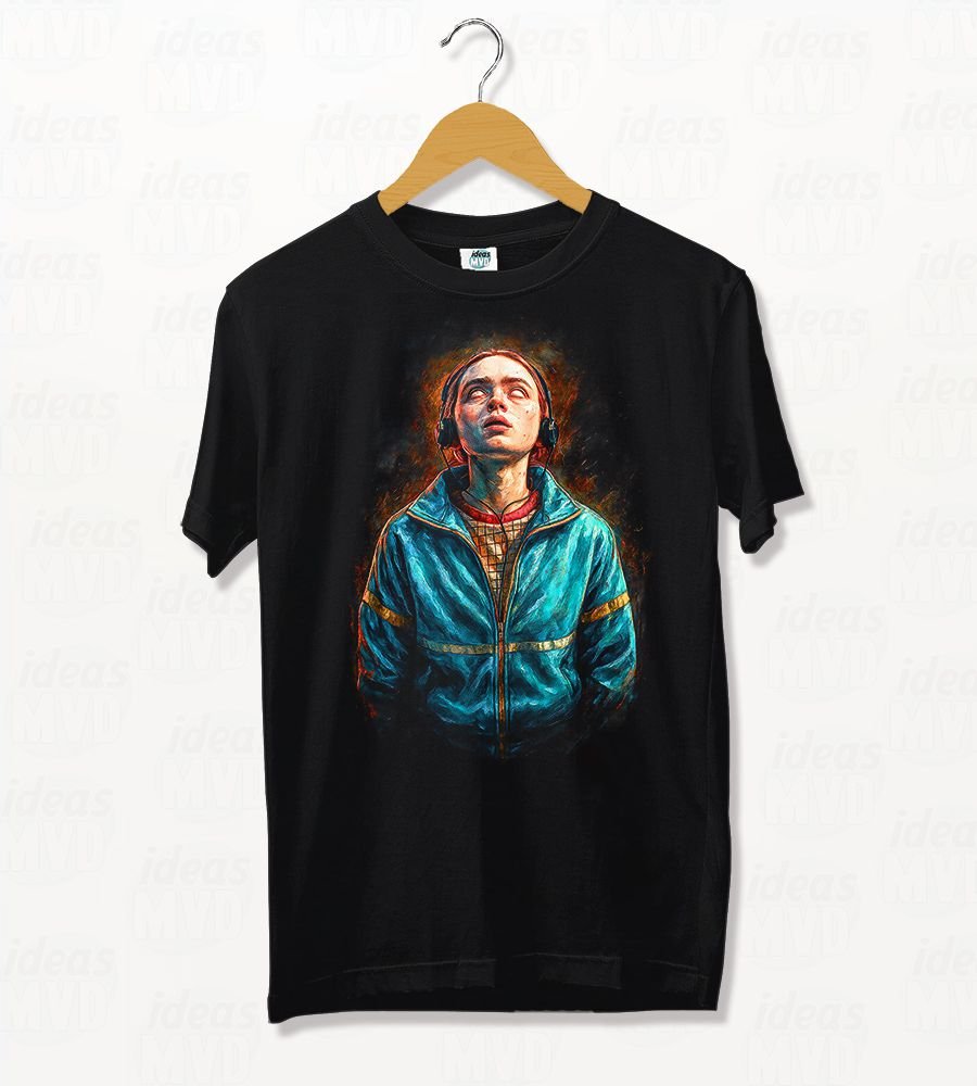 Remera Stranger Things Season 5 Max 02 (Negra)