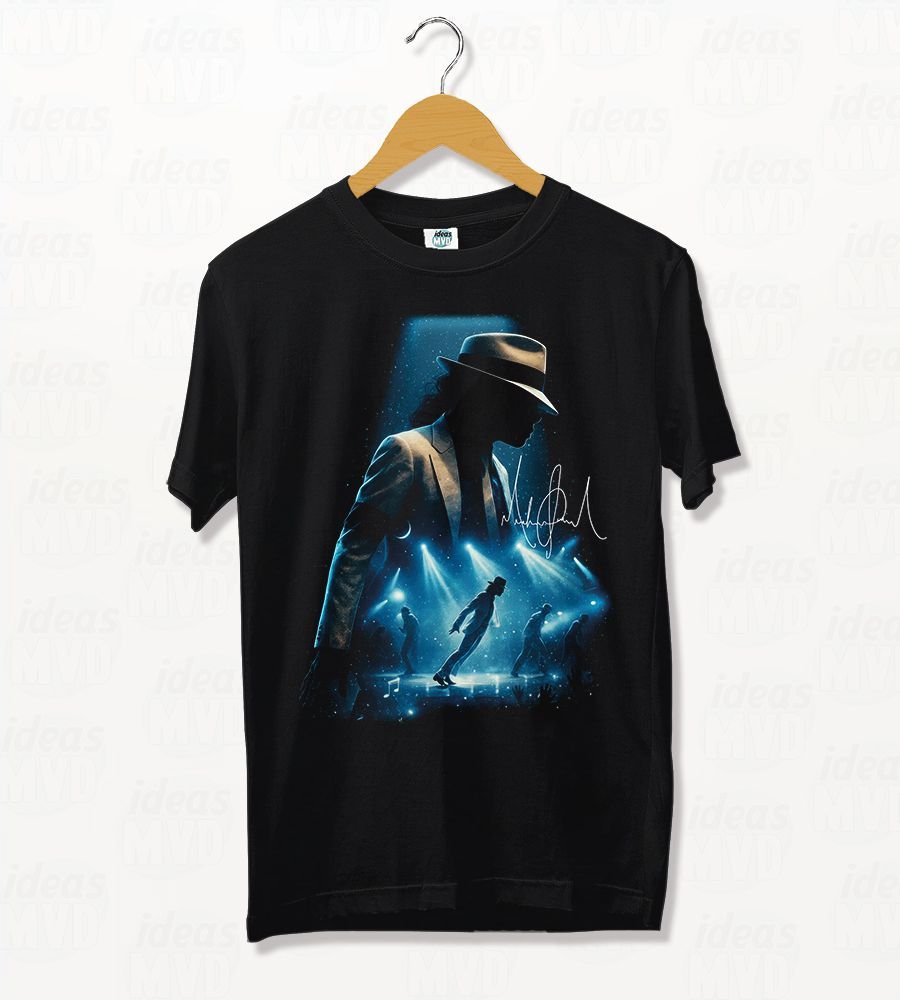 Remera Michael Jackson 05 (Negra)