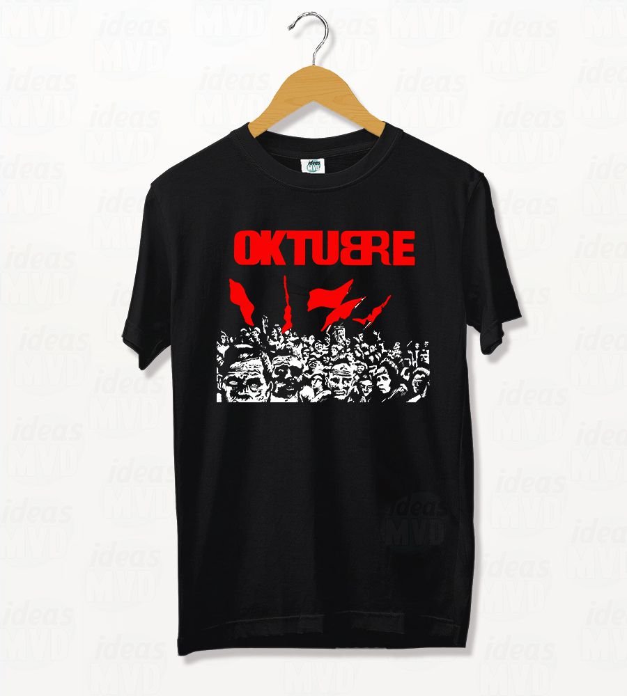 Remera Redonditos Oktubre 02 (Negra)