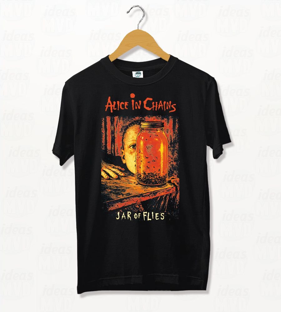 Remera Alice In Chains Jar of Flies (Negra)