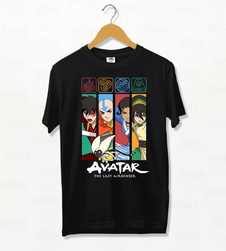 Remera Avatar The Last Airbender (Colores) - Imagen 3