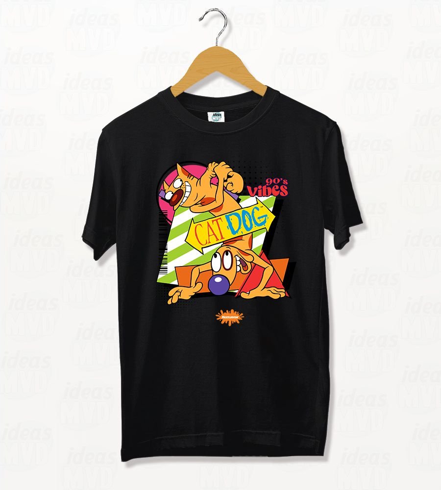 Remera CatDog (Colores)