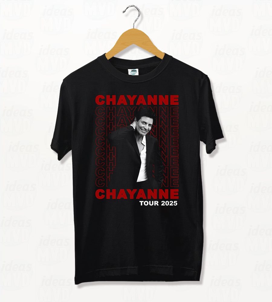 Remera Chayanne (Negra)