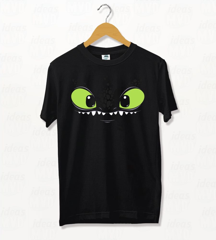 Remera Chimuelo (Negra)