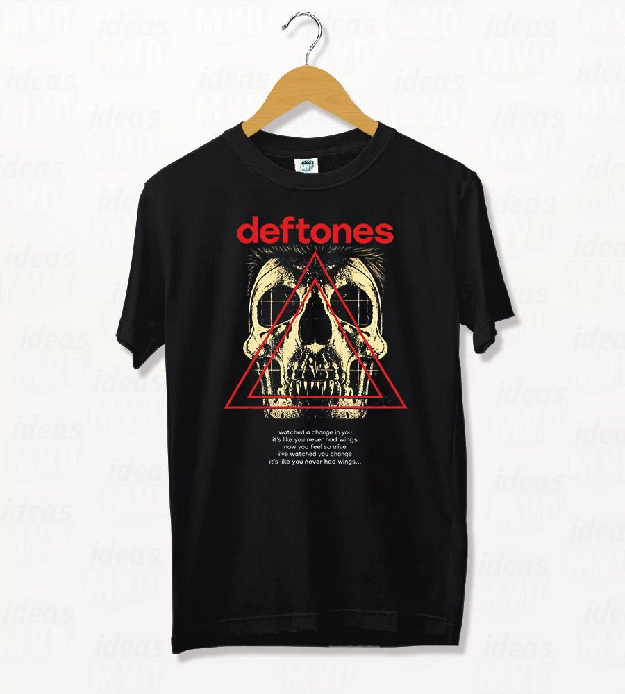 Remera Deftones 03 (Negra)