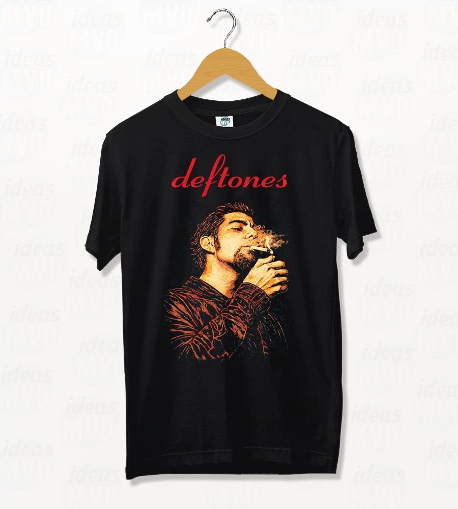 Remera Deftones 04 (Negra)