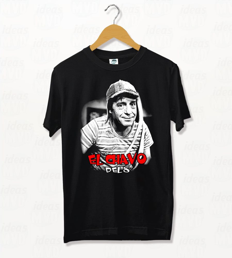 Remera EL Chavo del 8 (Negra)