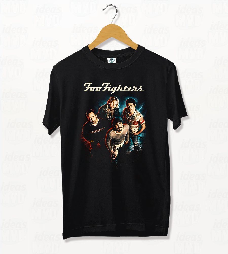 Remera Foo Fighter Group (Negra)